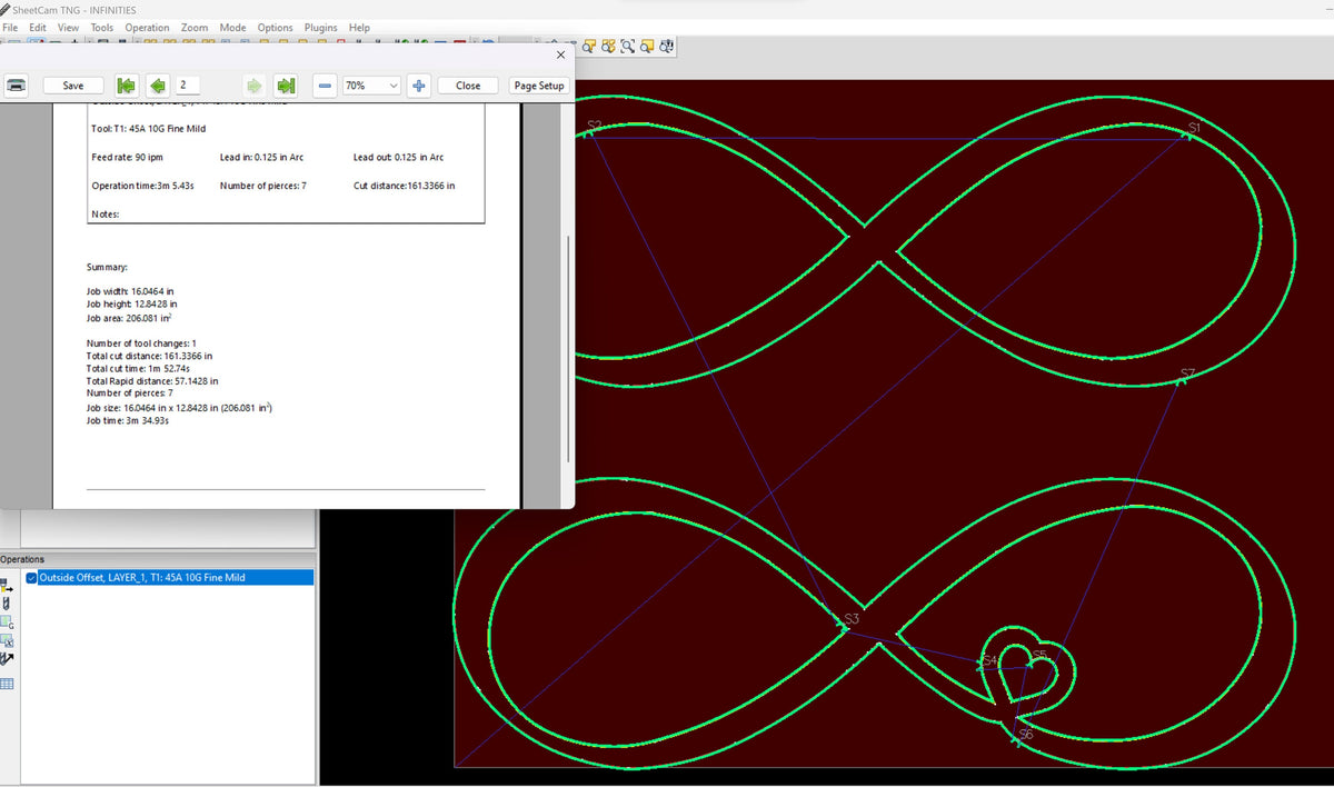 Infinity Heart Wedding Sign vector paths in design software (photo 10)