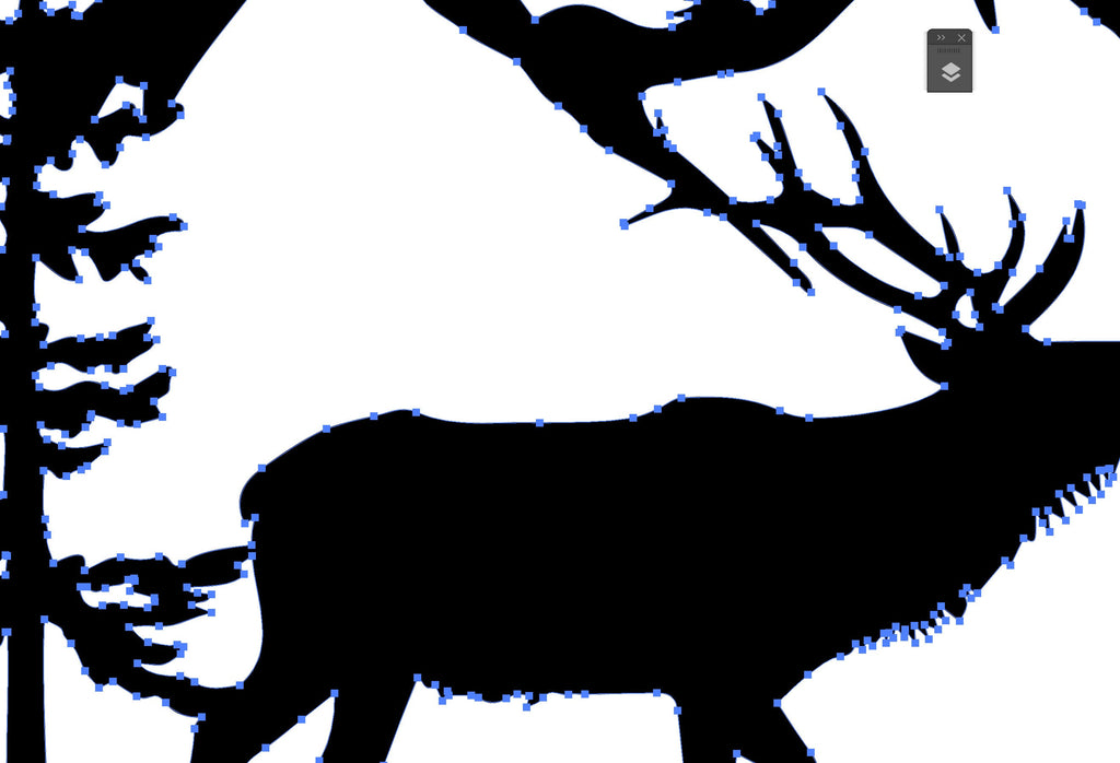Elk Mountain Scene artwork preview