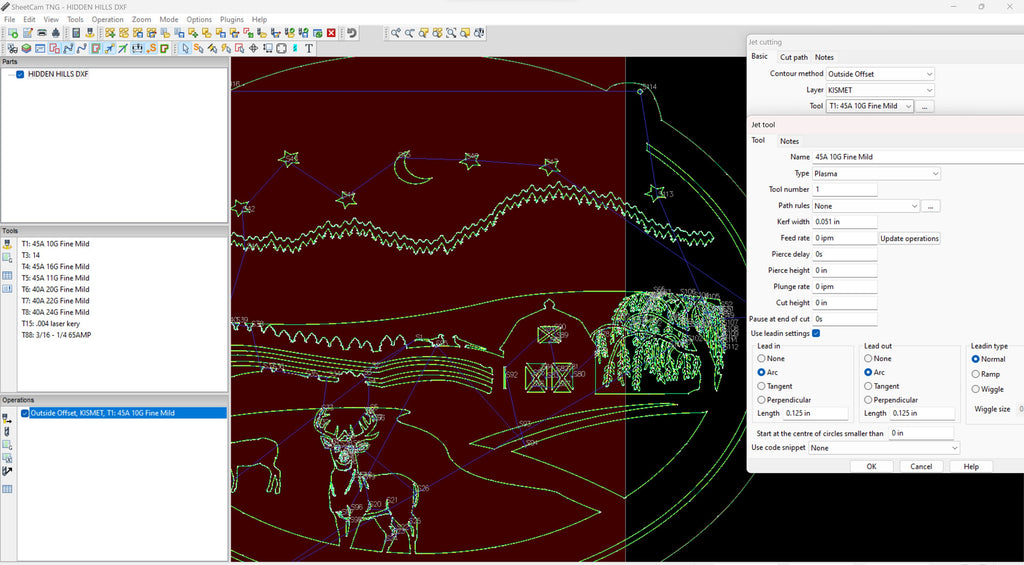 Personalized Willow Tree Farm Sign vector paths in design software