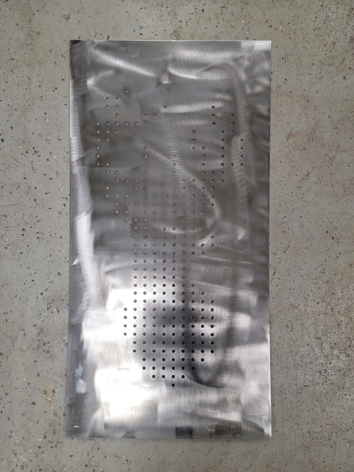 Two Perforated Buck Panels finished metal example (photo 8)