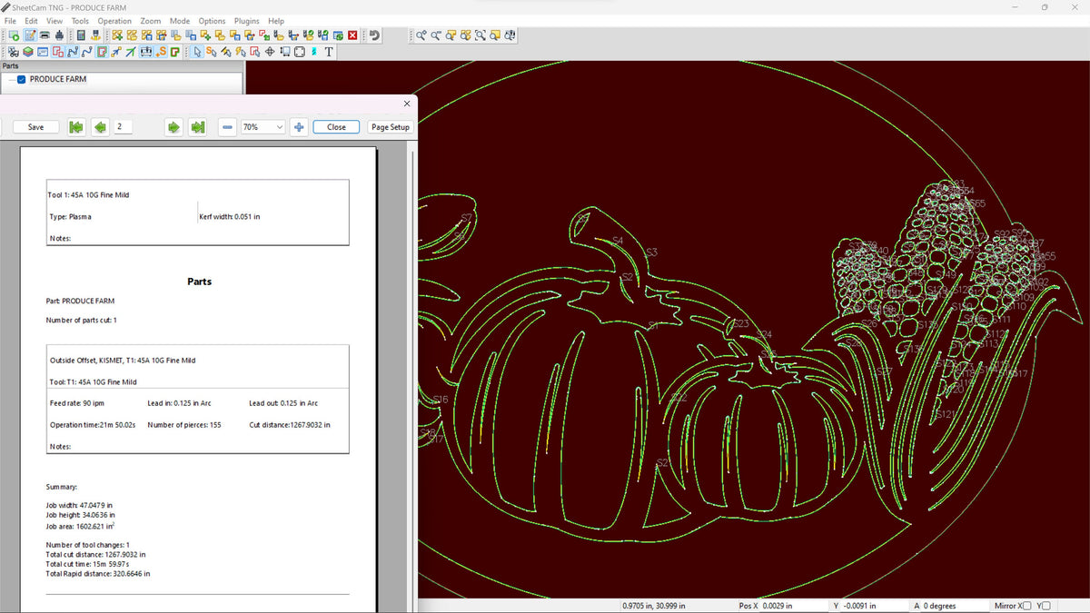 Personalized Produce Farm Sign vector paths in design software (photo 8)