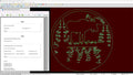 Round Moose Pines Sign vector paths in design software