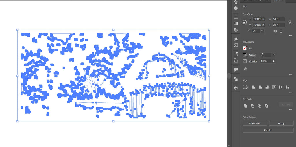 Rustic Barn Farm Sign vector paths in design software (photo 4)