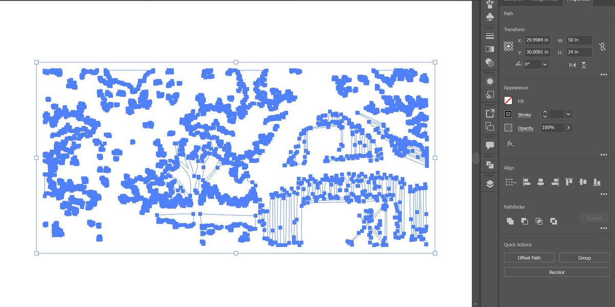 Rustic Barn Farm Sign vector paths in design software (photo 4)