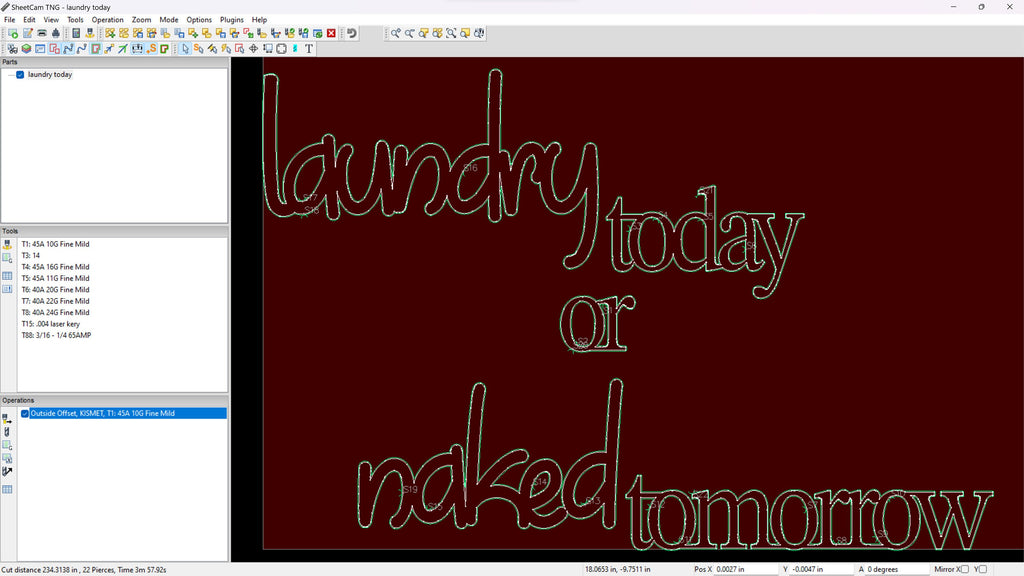 Laundry Today or Naked Tomorrow vector paths in design software (photo 6)