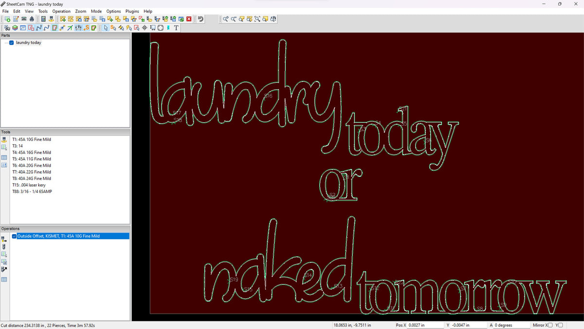Laundry Today or Naked Tomorrow vector paths in design software (photo 6)