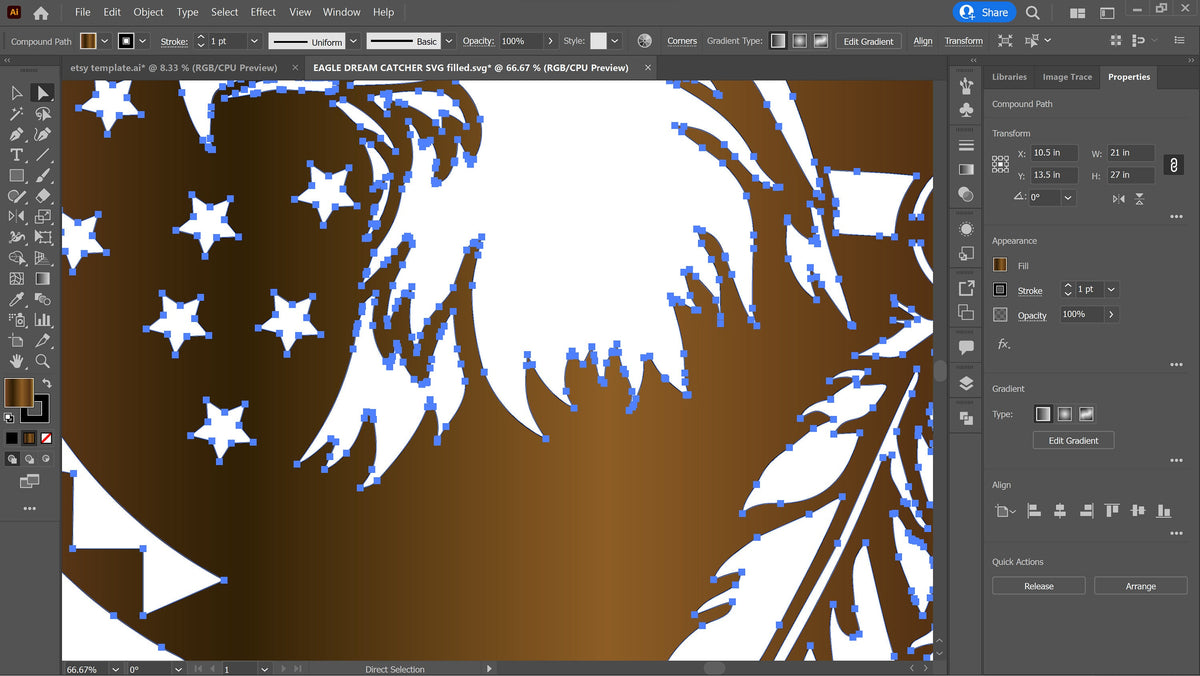 Eagle Dreamcatcher artwork preview