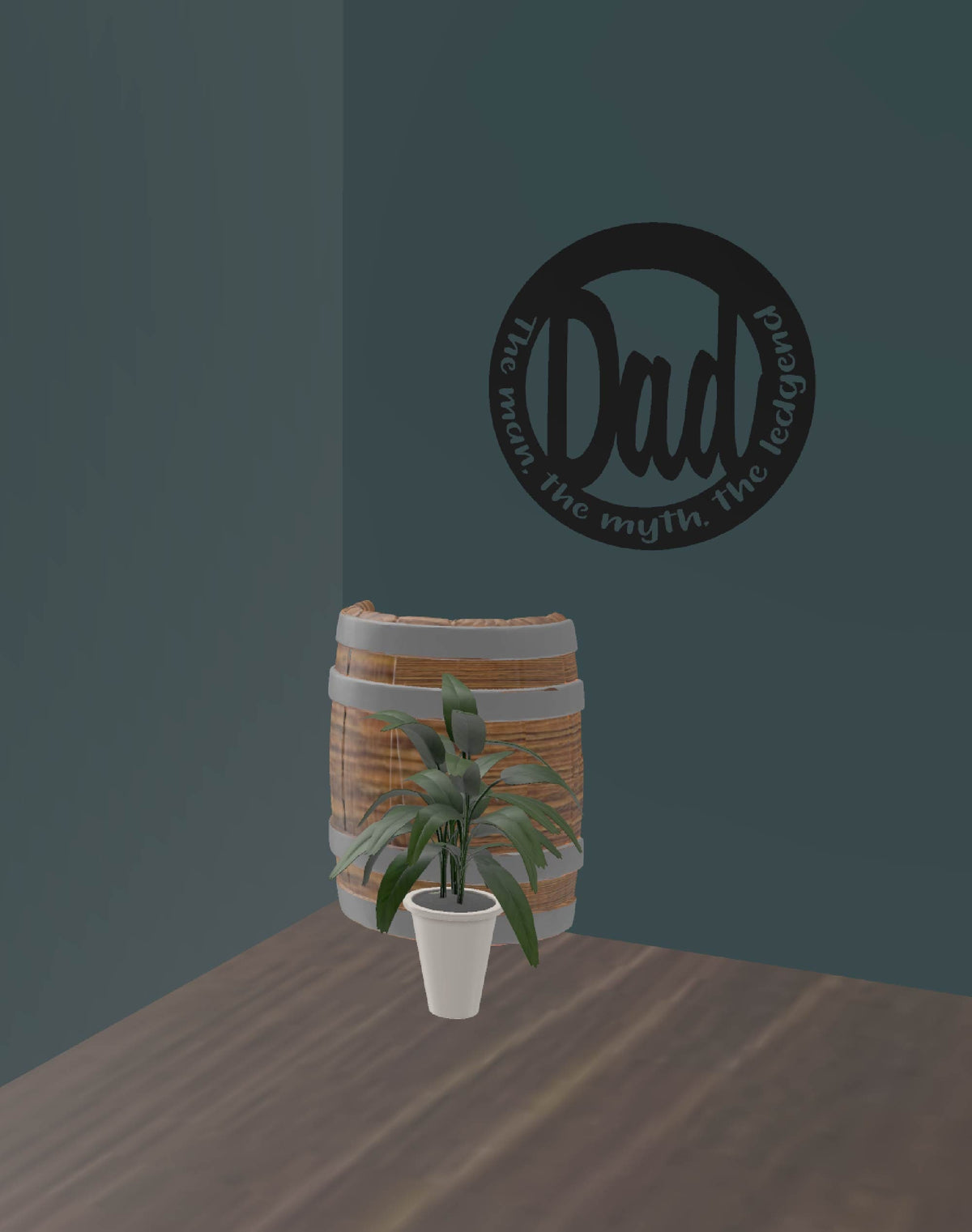 Father’s Day Sign Bundle wall display mockup (photo 6)