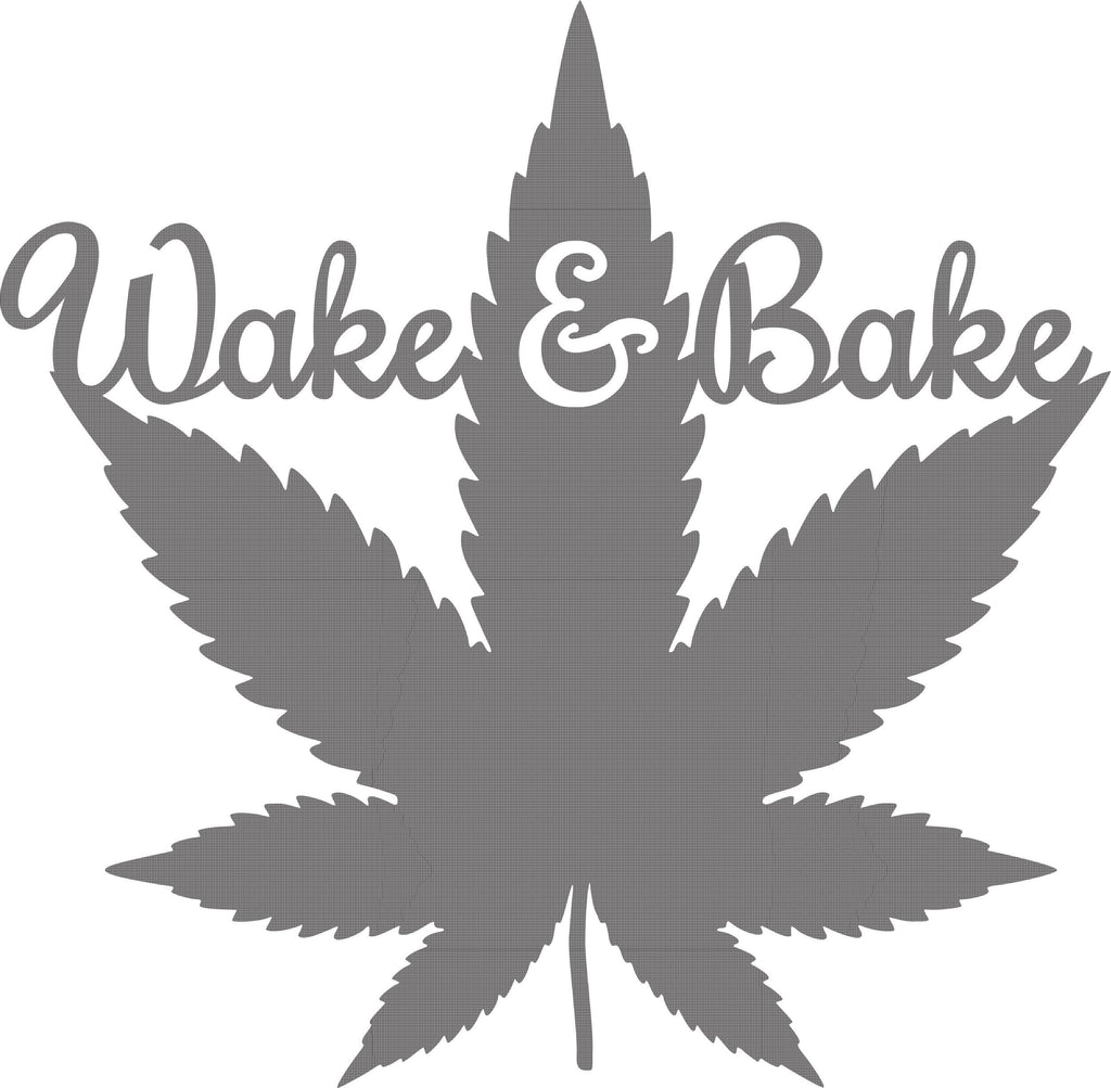 Wake & Bake Cannabis Leaf artwork preview