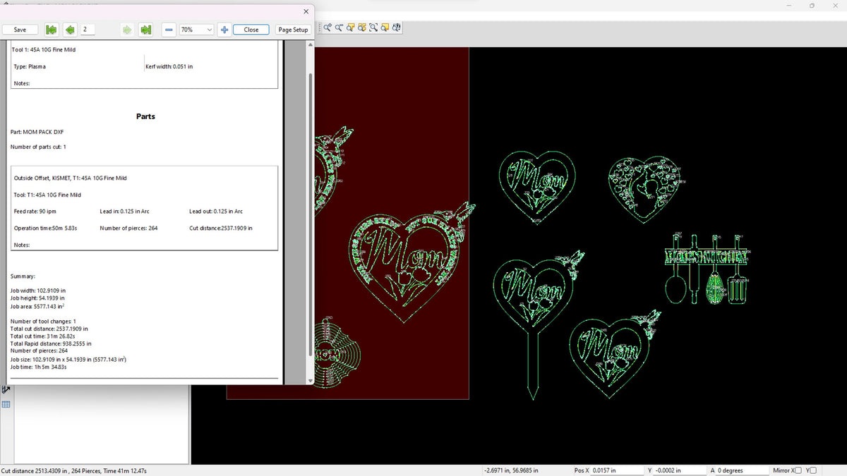 Mother’s Day Mom Sign vector paths in design software (photo 4)