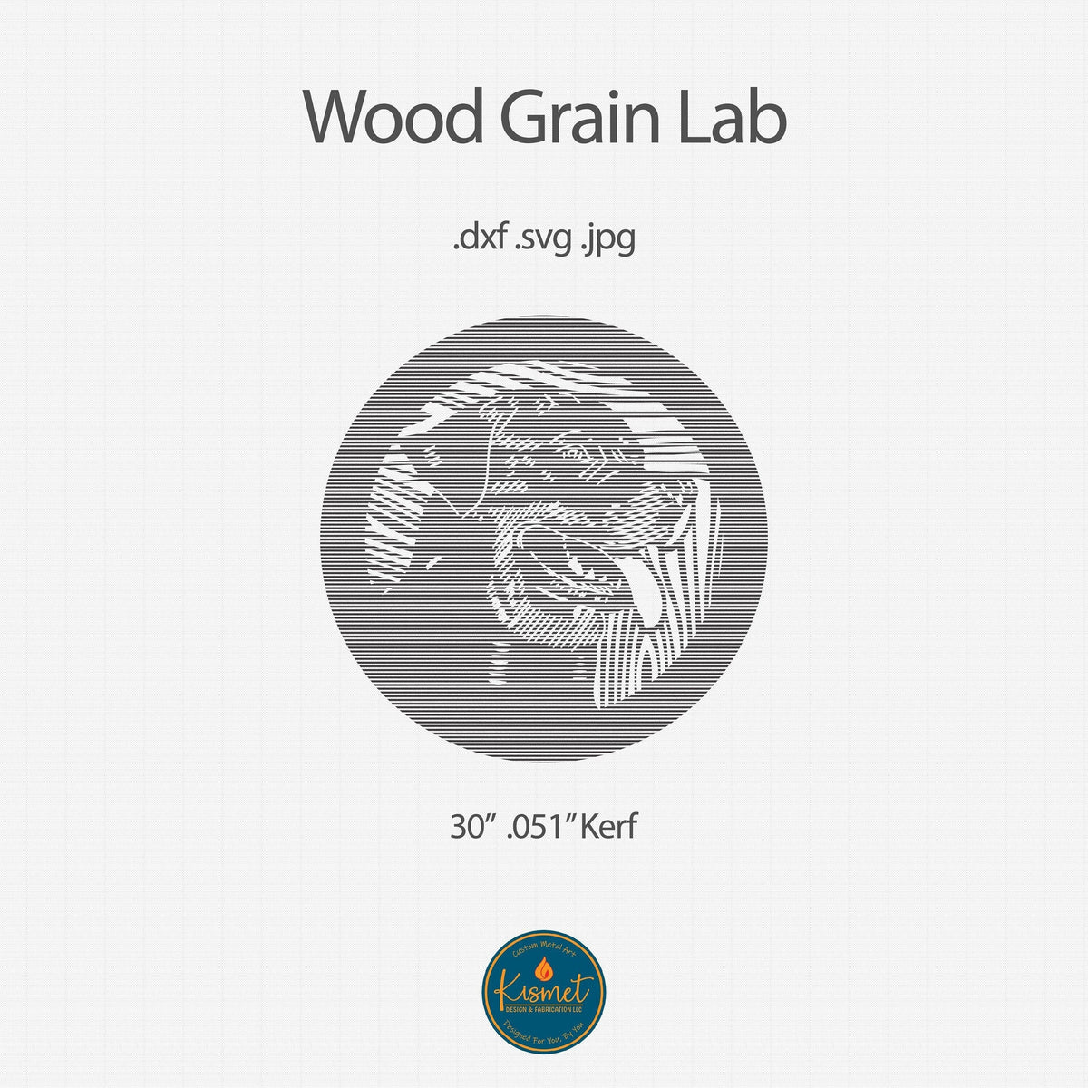Labrador Retriever Sign DXF/SVG design preview with file details