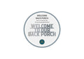 Back Porch Welcome Sign DXF/SVG design preview with file details