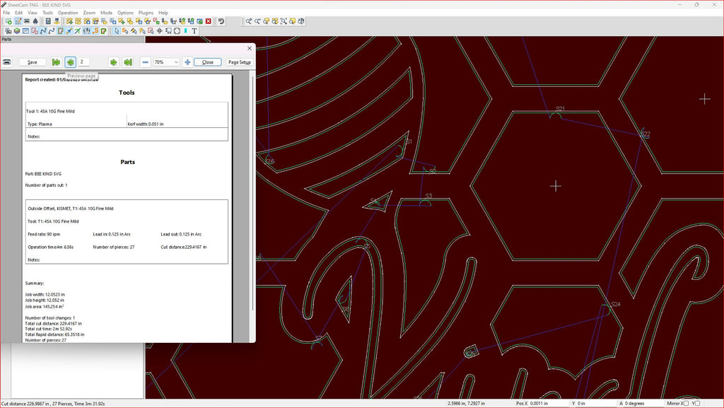 Honeycomb Bee Signs, Set of 2 vector paths in design software (photo 6)