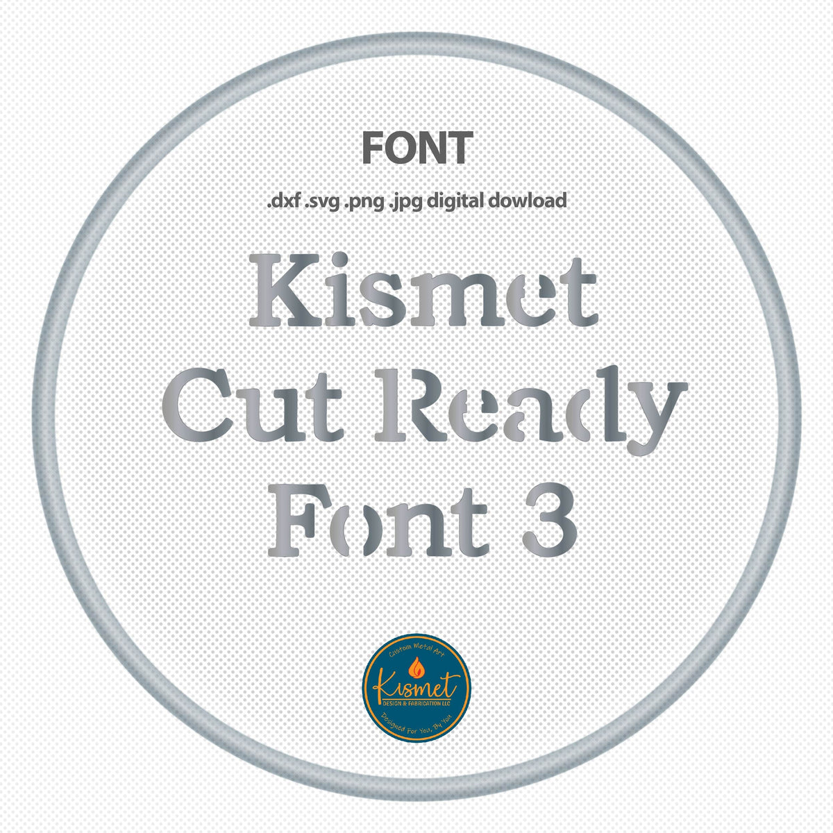 Serif Bridged Stencil Font DXF/SVG design preview with file details (photo 2)