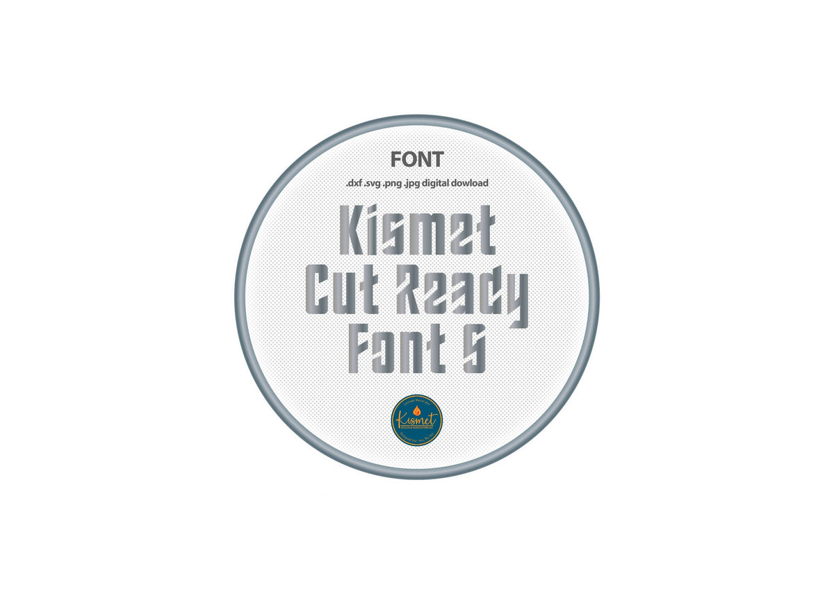 Racing Bridged Stencil Font DXF/SVG design preview with file details