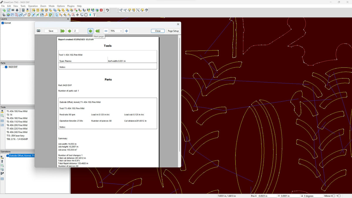 9420 Tractor Silhouette vector paths in design software (photo 4)