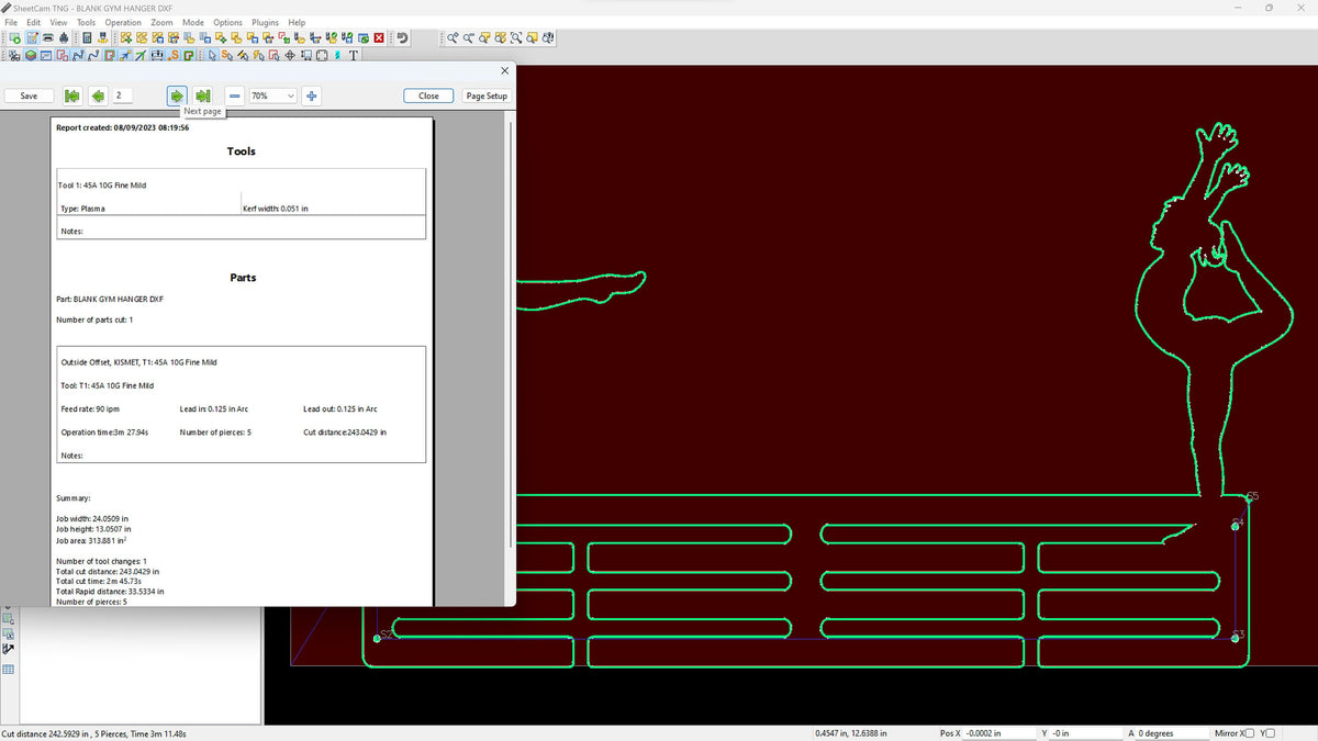 Gymnastics Medal Hangers vector paths in design software (photo 5)