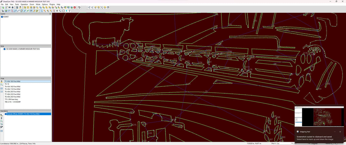 Missouri So God Made a Farmer Sign vector paths in design software (photo 7)