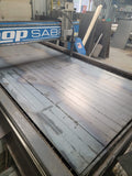 16 Plasma Table Cutting Slats 52 × 3 finished metal example