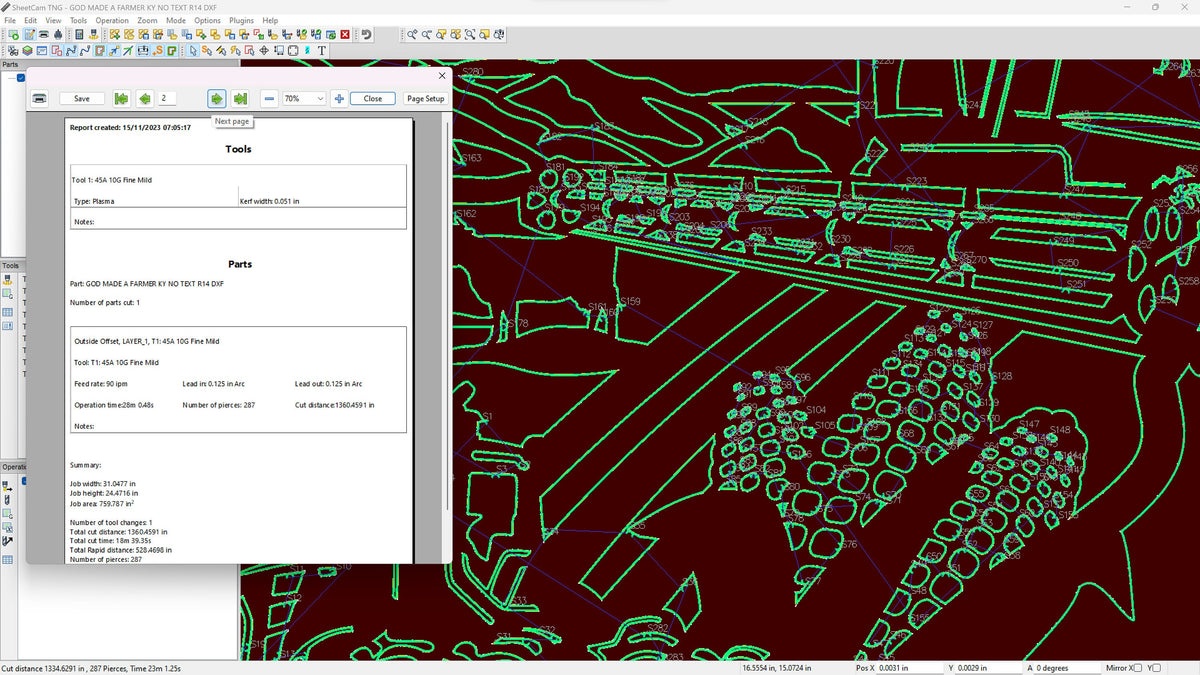 Kentucky Farm Scene Sign, No Lettering vector paths in design software (photo 4)