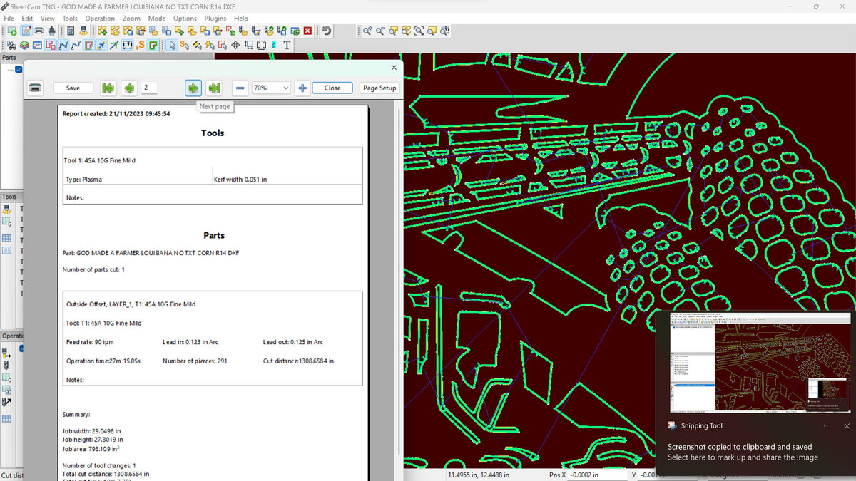 Louisiana Farm Scene Sign, No Lettering vector paths in design software (photo 7)