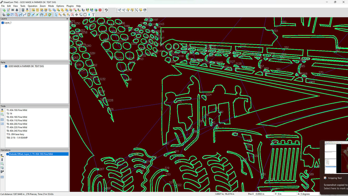 Oklahoma So God Made a Farmer Sign vector paths in design software (photo 6)