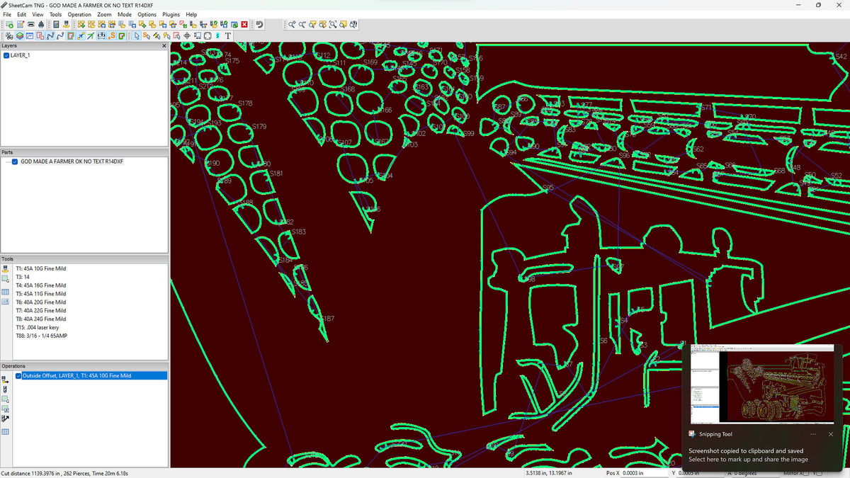 Oklahoma So God Made a Farmer Sign vector paths in design software (photo 7)