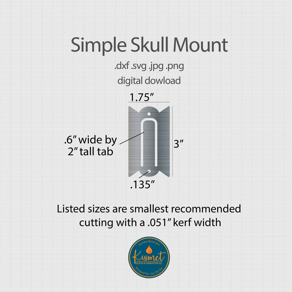 European Skull Mounts Bundle DXF/SVG design preview with file details (photo 5)