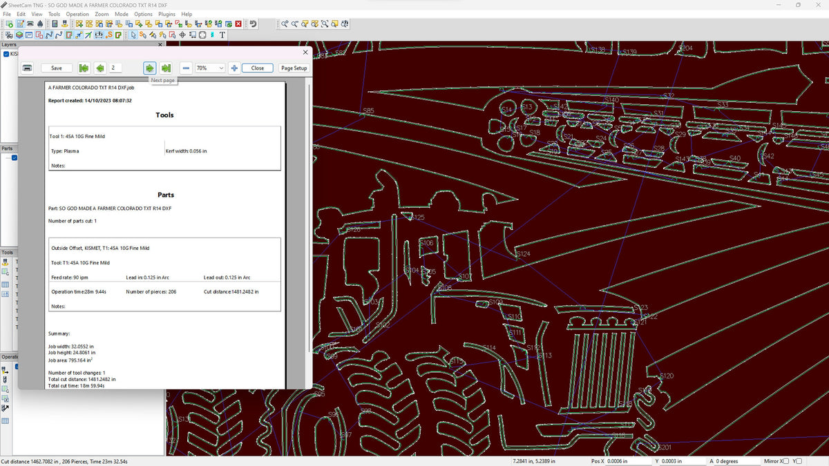 Colorado Farm Signs, Set of 2 vector paths in design software (photo 9)