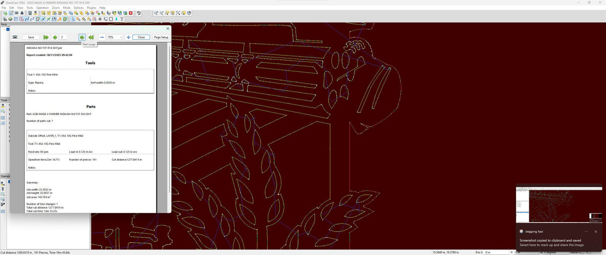 Indiana Farm Scene Sign, No Lettering vector paths in design software (photo 8)