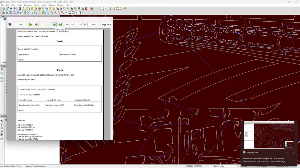 North Carolina So God Made a Farmer Sign vector paths in design software (photo 6)