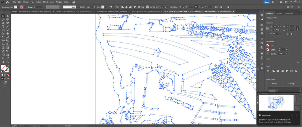 Iowa Tracked Tractor Farm Scene Sign, No Lettering vector paths in design software (photo 8)