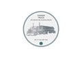 Tanker Semi Truck DXF/SVG design preview with file details
