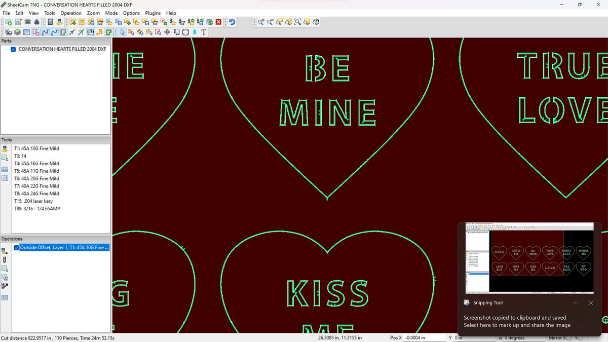 12 Candy Conversation Hearts Set vector paths in design software (photo 7)