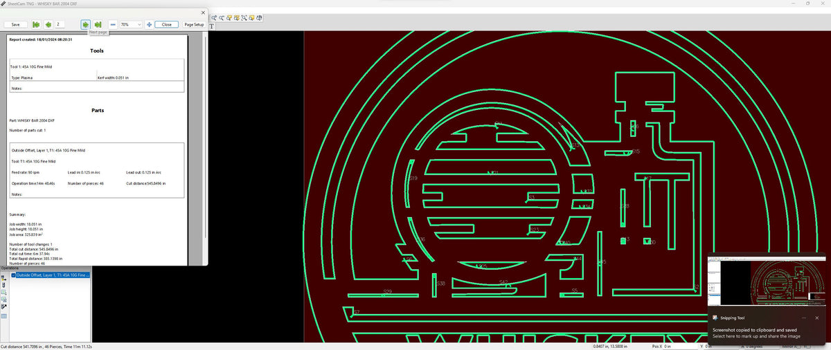 Whiskey Bar Sign vector paths in design software (photo 6)