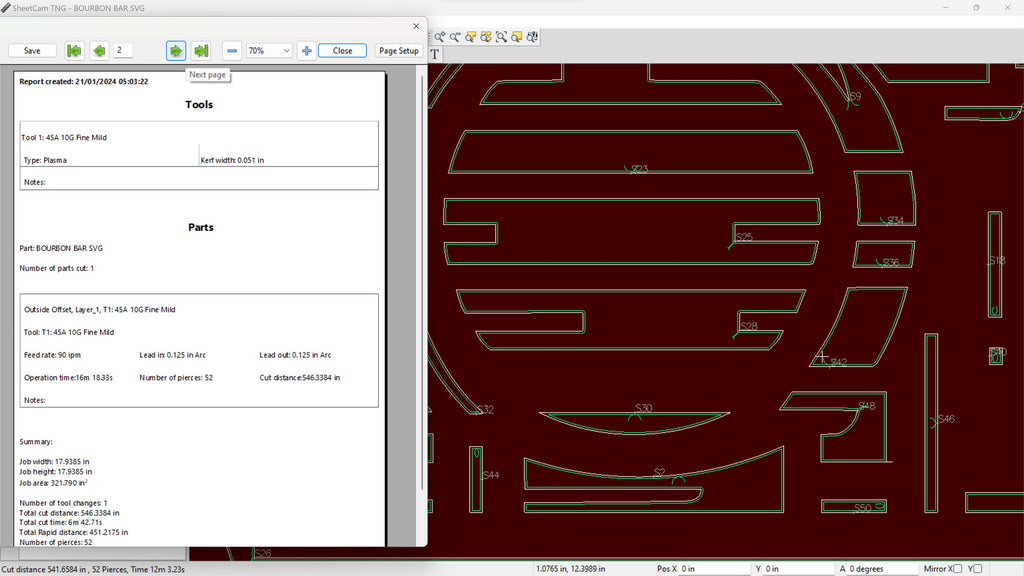 Bourbon Bar Round Banner Sign vector paths in design software (photo 6)