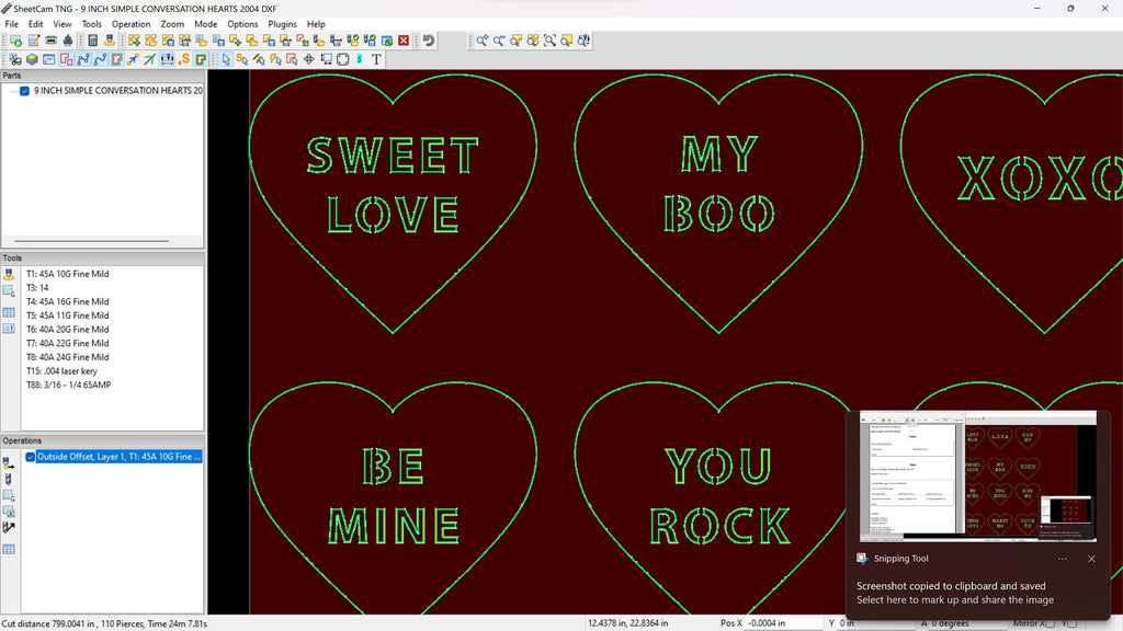 12 Candy Conversation Hearts Set vector paths in design software (photo 10)