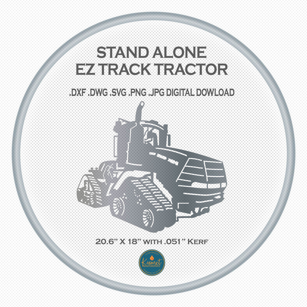 Farm Tractor Sign DXF/SVG design preview with file details (photo 2)