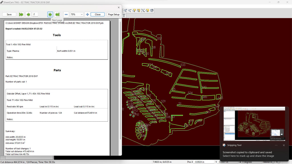 Farm Tractor Sign vector paths in design software (photo 6)