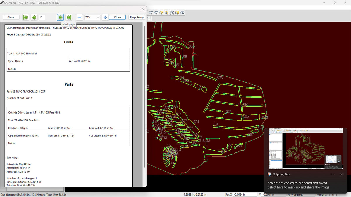Farm Tractor Sign vector paths in design software (photo 6)