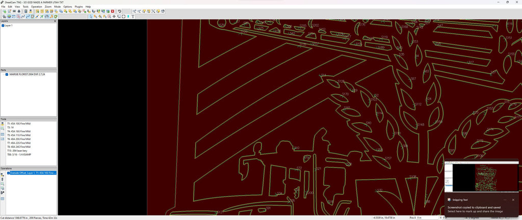 Utah So God Made a Farmer Sign vector paths in design software (photo 6)