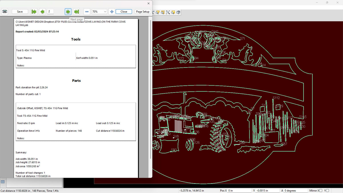 Farm Name Signs, Set of 4 vector paths in design software (photo 10)
