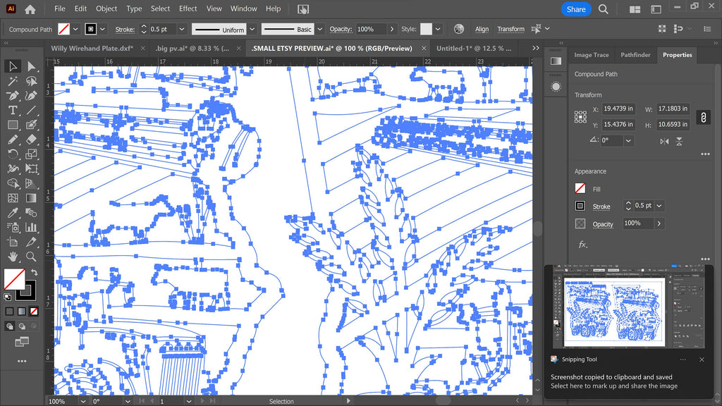 Georgia Farm Signs, Set of 2 vector paths in design software (photo 5)