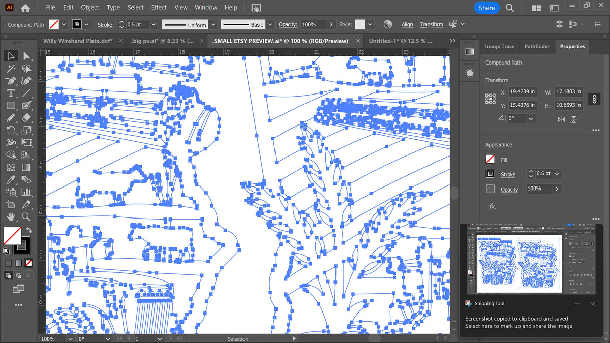 Georgia Farm Signs, Set of 2 vector paths in design software (photo 5)
