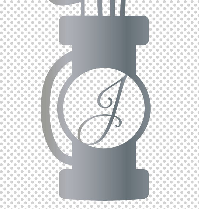 Golf Bag Monogram Sign artwork preview