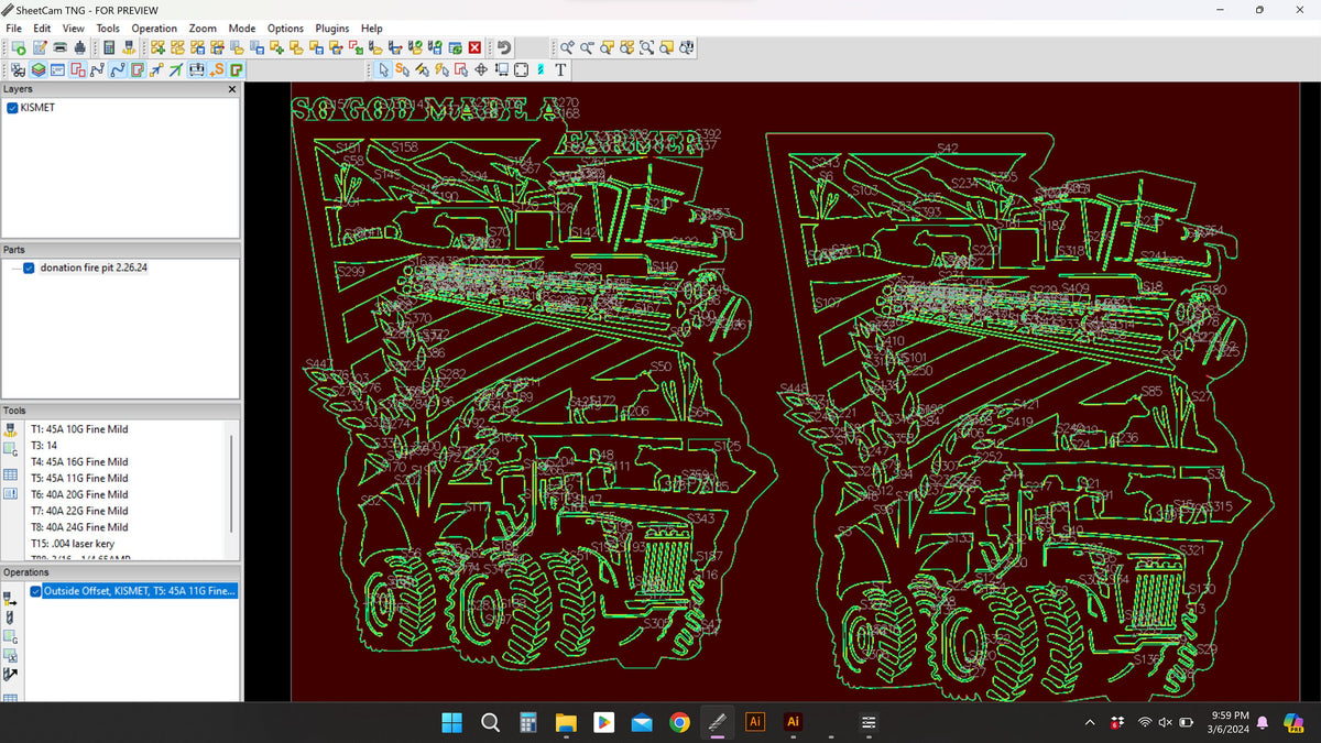 Georgia Farm Signs, Set of 2 vector paths in design software (photo 8)