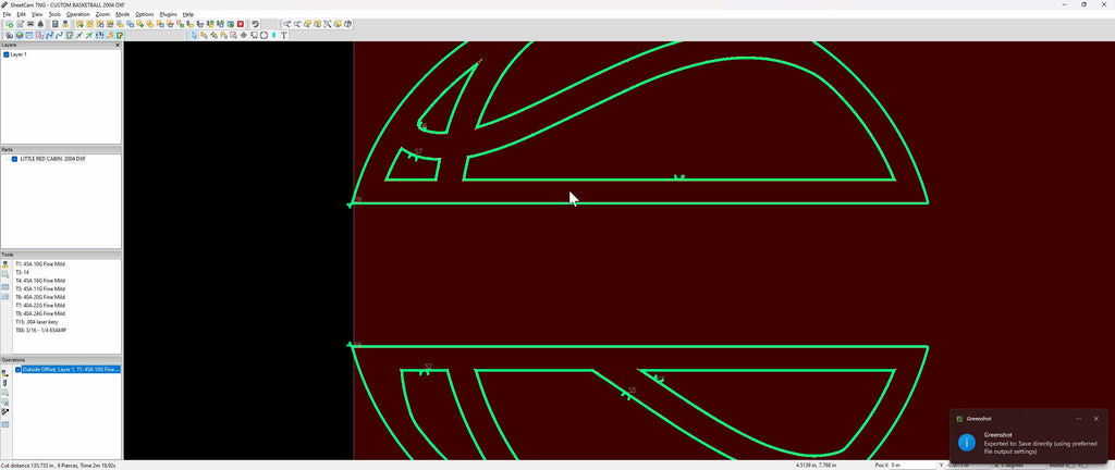 Personalized Basketball Sign vector paths in design software (photo 8)