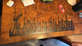 No Bitchin' in This Kitchen finished metal example
