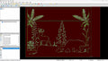 Bear Deer Wheat Farm Panel vector paths in design software