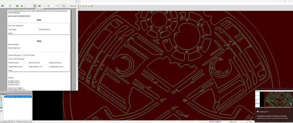 Pistons and Sprockets Circle vector paths in design software (photo 7)